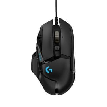 Logitech G502 hero 910-005470, igralna miška, črna