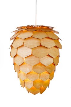 Woglo Lesena viseča svetilka Pikea 400