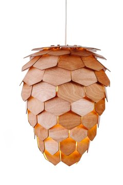 Woglo Lesena viseča svetilka Pikea 400