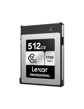 Lexar CFexpress PRO Silver hitra kartica, 512 GB, Type B