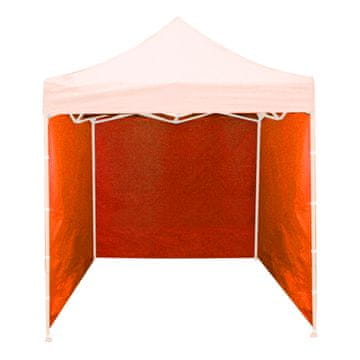 Aga Bočnice k prodejnímu stánku 3x2m Oranžová