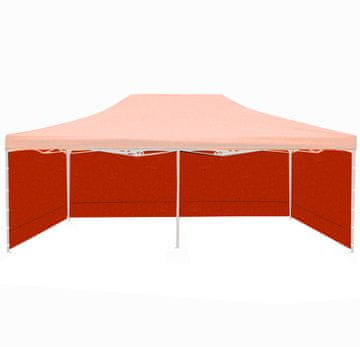 Aga Stranice za prodajni kiosk 3x6m Oranžna
