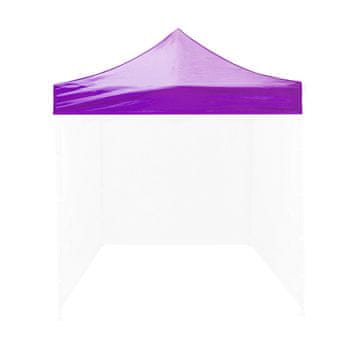 Aga Streha za prodajni kiosk 3x3m Vijolična