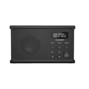 Blaupunkt DR3BK prenosni radio, DAB, Bluetooth, črn