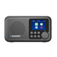 Blaupunkt DR8BK prenosni radio, DAB, Bluetooth, črn