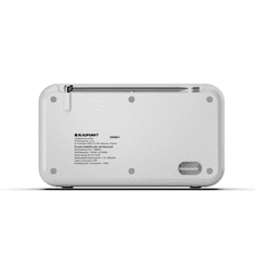 Blaupunkt DR8WH prenosni radio, DAB, Bluetooth, beli