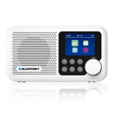 Blaupunkt DR8WH prenosni radio, DAB, Bluetooth, beli