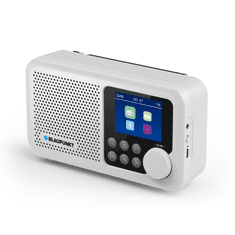 Blaupunkt DR8WH prenosni radio, DAB, Bluetooth, beli