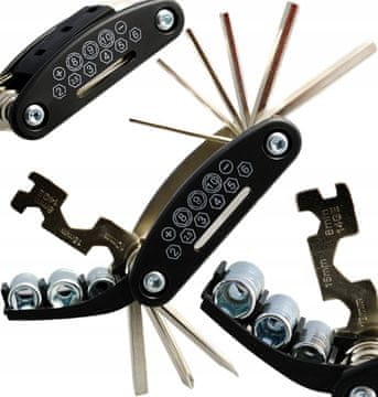 shumee SC MULTITOOL 16-v-1 Allen Keys Izvijači Komplet ključev