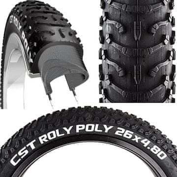 shumee PNEVMATIKA 26x4.8 CST ROLY POLY FAT BIKE Wire 122-559 60TPI