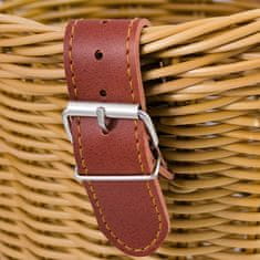 shumee PLETENA KOŠARA ZA KOLESA IN SKUTERJE za otroke RETRO KOŠARA za kolo