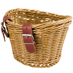 shumee PLETENA KOŠARA ZA KOLESA IN SKUTERJE za otroke RETRO KOŠARA za kolo