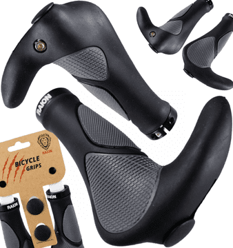 shumee ROČAJI RAION ROČAJI ZA KOLESA ERGONOMSKI ROČAJI ZA KRMILO Z ROGAMI