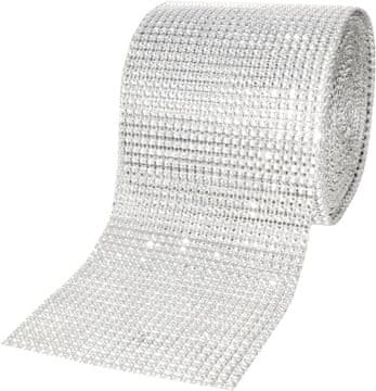 shumee Trak s cirkoni Srebrni 12cm/9m