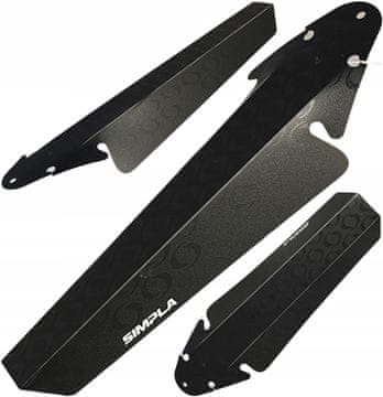 shumee SIMPLA IQ SADDLE FENDER ASS SAVER BLACK