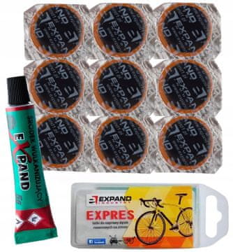 shumee EXPAND EXPRES set 9 okroglih našitkov za kolo