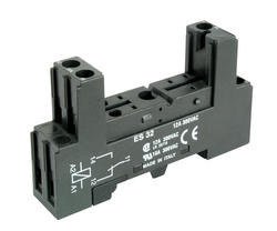 shumee Vtična podnožja GZ96 za DIN-letev za releje serije RM96 1P, vijačni priključki