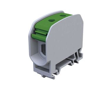 Simet Navojni spojnik za tirnico STB 16 Al/Cu 87110 SIMBLOCK, zelen