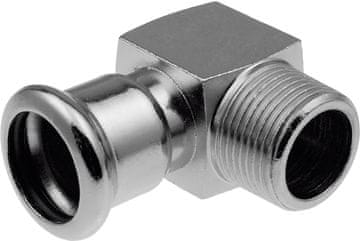 shumee GZ Steel 90° kratko koleno - 18 R1/2""