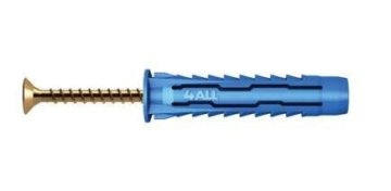 shumee Univerzalni čep 4ALL 05 mm z vijakom 3,5x30 mm, pakiranje 50 kosov.