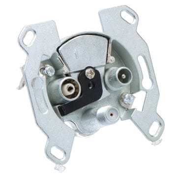 shumee RTV-SAT vtičnica za analogne in digitalne DVB-T instalacije, mehanizem, One.Platforme