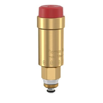 shumee Avtomatski odzračevalnik, raven FLEXVENT 3/8 palca, 10 barov, z zapornim ventilom