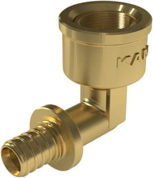 90° medeninasto koleno GW ultraLINE - 16 Rp1/2"