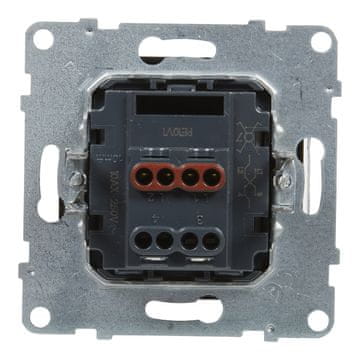 LEGRAND Križni konektor - 10 AX - 250 V~ - vijačni priključki, ČRNI SUNO