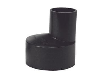 shumee PEHD redukcija 75x56mm S12.5 ekscentrična, črna, QS (Quick Stream)