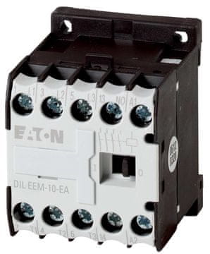 Eaton Miniaturni kontaktor, 3kW/400V, krmiljenje 24VDC DILEEM-10-G-EA(24VDC)