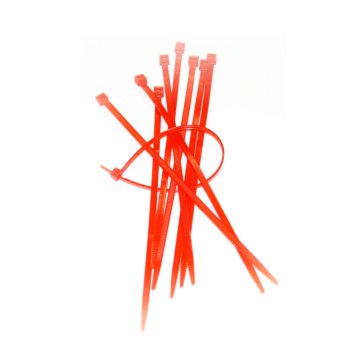 shumee Kabelske vezice SCK-200MCR rdeče (100 kosov)