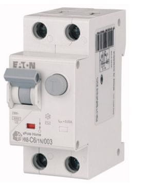 shumee Kombinirani odklopnik 6kA tip AC HNB-C6/1N/003