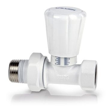 Valvex Raven ACTIV plus 1/2-palčni beli dovodni ventil za radiator