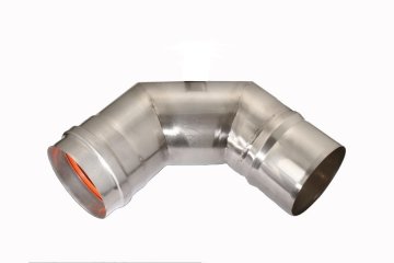 shumee 90-stopinjski koleno DN 60 enostensko kondenzacijsko za kondenzacijske/turbo kotle
