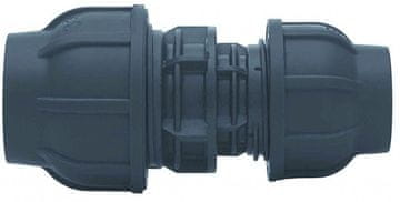 shumee Kompresijski fiting PP 32x25 PN16, za PE cevi, črne barve