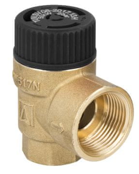 shumee Varnostni ventil MSS 1/2 palca x 3/4 palca 6 barov za sončne elektrarne