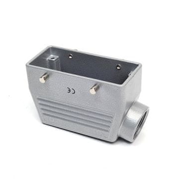 shumee Kovinski pokrov, prazen, 16-pinski, 16 A, stranski priključek T0-EBM16GU10