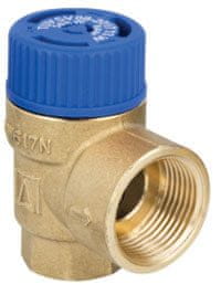 shumee Varnostni ventil za komunalno vodo 1/2 palca x 3/4 palca, 8 barov za sisteme za ogrevanje sanitarne vode