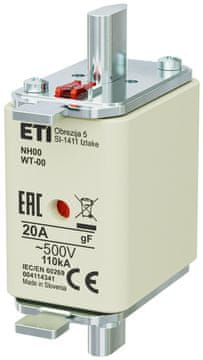 shumee Talilni vložek - NH00/WT-00 gF 20A/500V - hiter