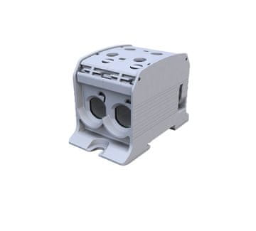 Simet Navojni spojnik za tirnico STB 95-2 Al/Cu 87520 SIMBLOCK, siv