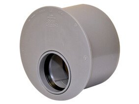 shumee Kratka redukcija PP-HT 50x32 sanitarna, za notranjo kanalizacijo, pepelnate barve