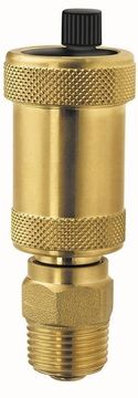 shumee Avtomatski odzračevalni ventil z zapornim ventilom ALFA medenina 1/2 palca