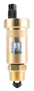 shumee PrimoVent G 3/8-palčni vertikalni avtomatski odzračevalnik z Aquastopom in nožnim ventilom R 1/2-palčni