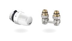 shumee Termostatska glava S+ Vekotrim, kotni priključek G3/4-1/2