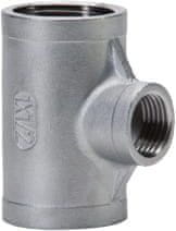 shumee Navojni T-kos iz nerjavečega jekla, ženski, reducirni, 1 1/2" x 3/4"