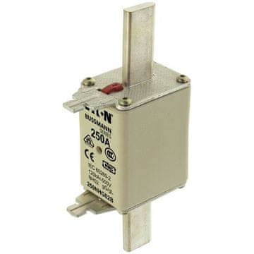 Eaton Talilni vložek, LV, 250 A, AC 500 V, NH02, gL/gG, IEC, dvojni indikator