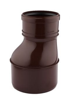 shumee PP 160X110 redukcija za odtočne cevi žlebov, rjava
