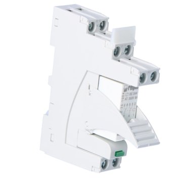 shumee Vmesniški rele PI84-024DC-M41G-TS-2012, kontakti: 2P, napajanje: 24 VDC, obremenitveni tok: 8 A, širina: 15,5 mm z vtičnico GZT80