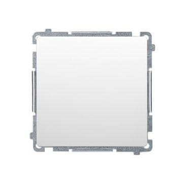 Enopolno stikalo (modul) 16AX, 250V~, vijačni priključki, belo, BASIC M