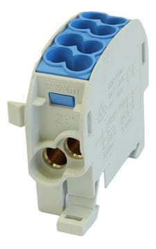 Simet Razdelilna blokovna enota SCB 25 Al/Cu 80110 SIMBLOCK, modra